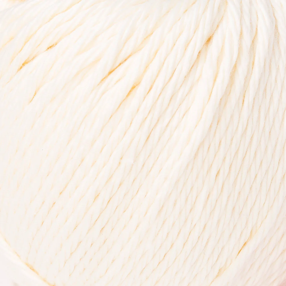 La Mia Pastel 100% Cotton Yarn, Cream - L050 - Image 2