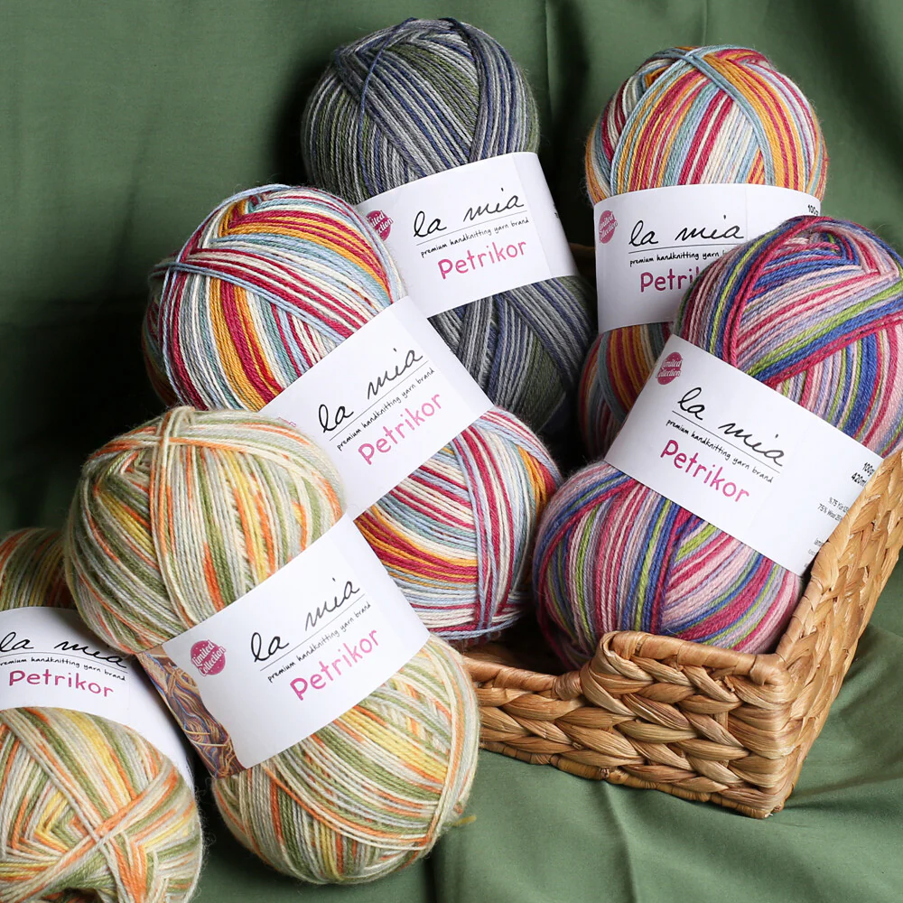 La Mia Petrikor Socks Yarn, Variegated - L08 - Image 3
