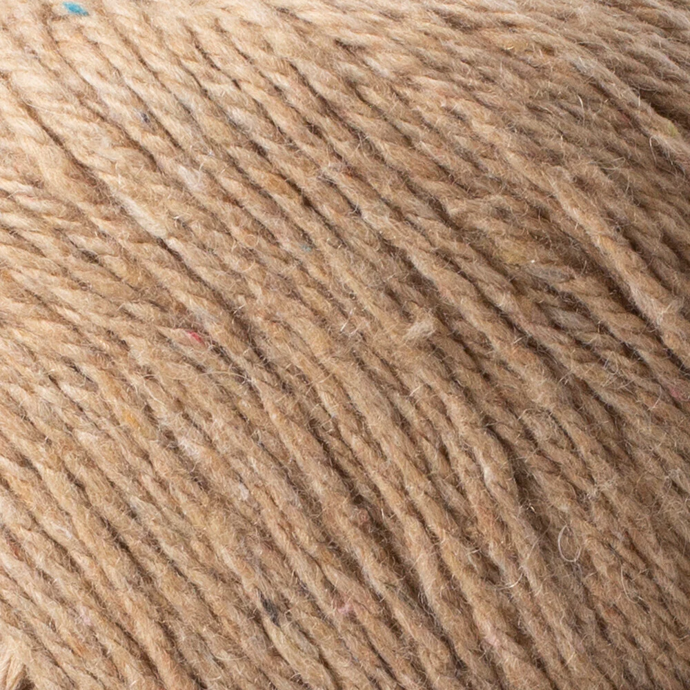 La Mia Re-Tweed Melange Yarn, Beige - L122 - Image 2