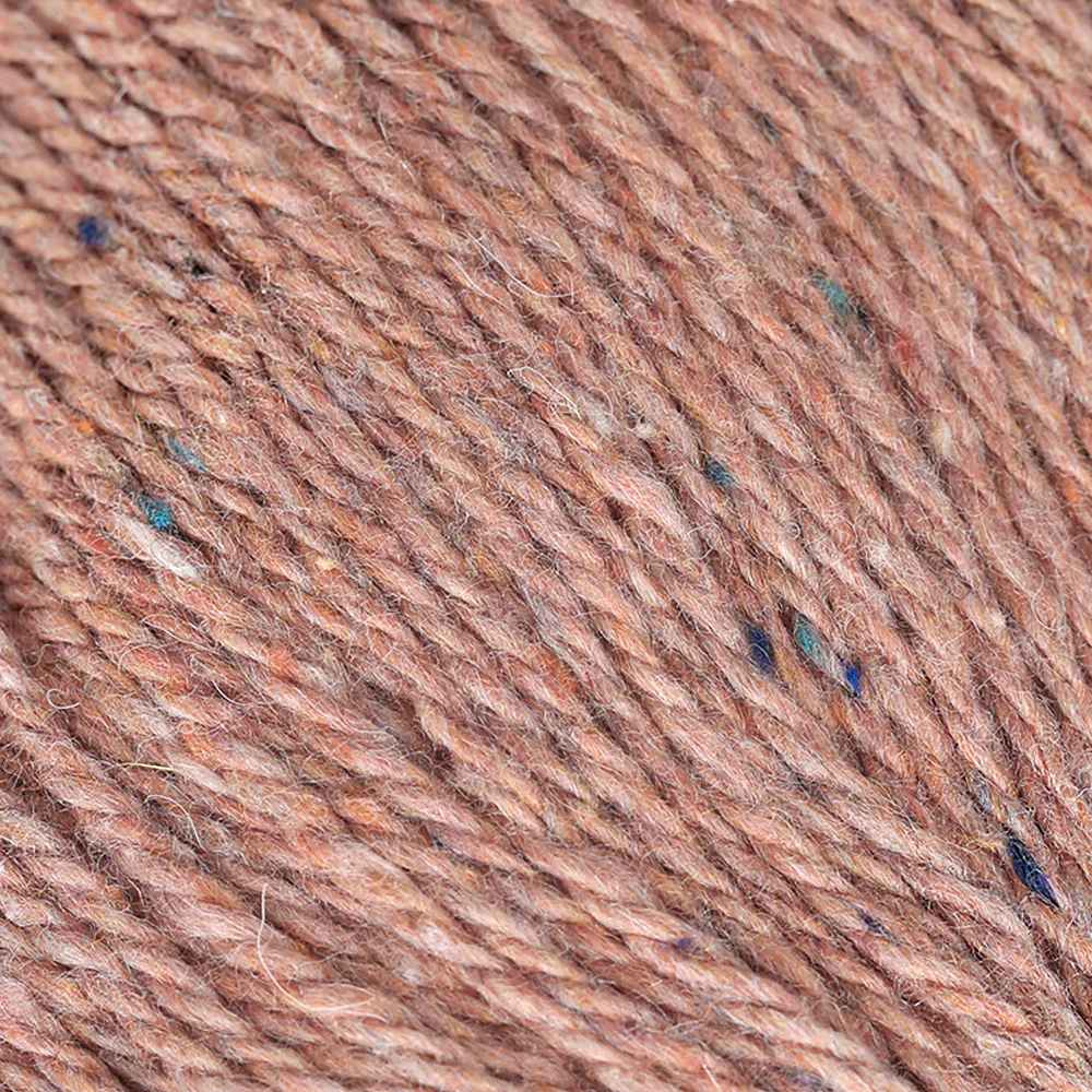 La Mia Re-Tweed Melange Yarn, Dusty Pink - L104 - Image 2