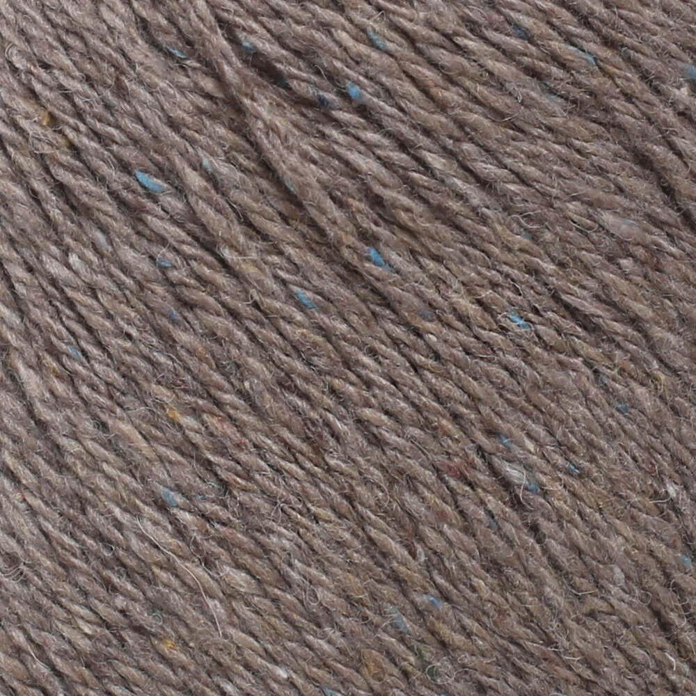 La Mia Re-Tweed Melange Yarn, Brown- L123 - Image 2