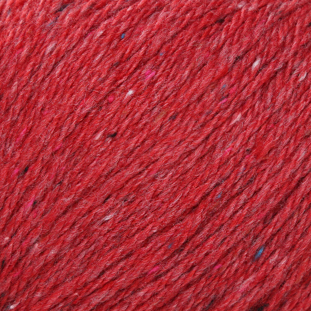La Mia Re-Tweed Melange Yarn, Red - L165 - Image 2