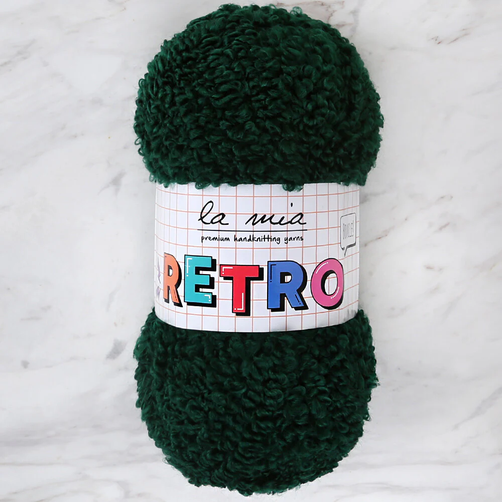 La Mia Retro Yarn, Green - LM8103