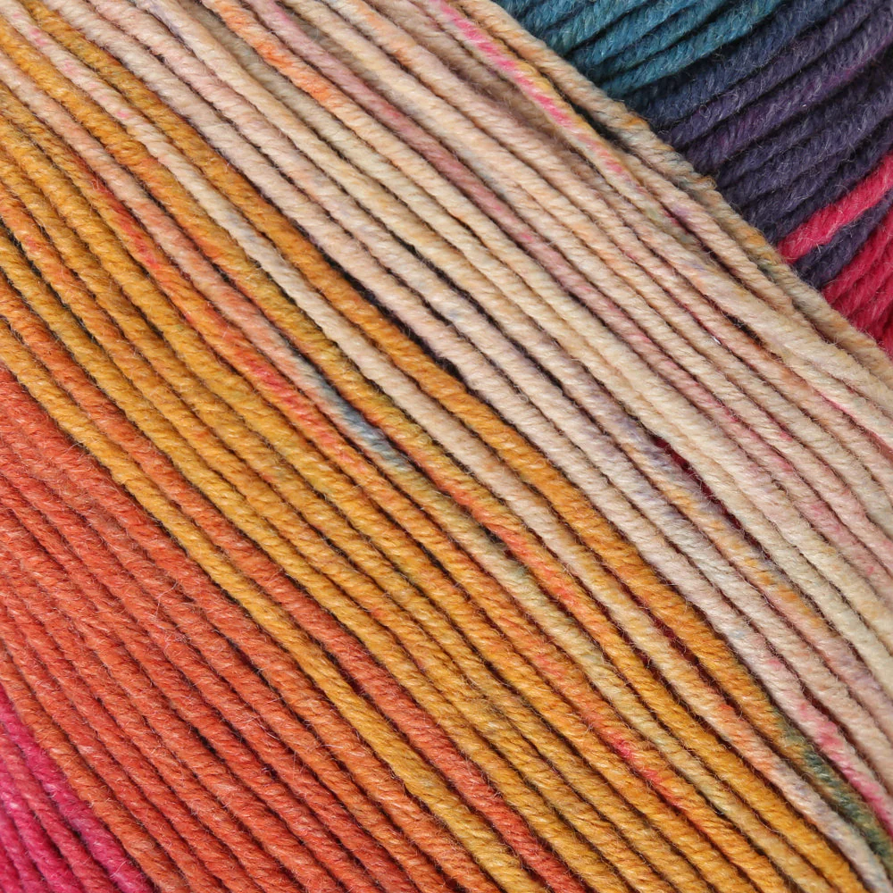 La Mia Tale Hand Knitting Yarn Variegated - LM016 - Image 2