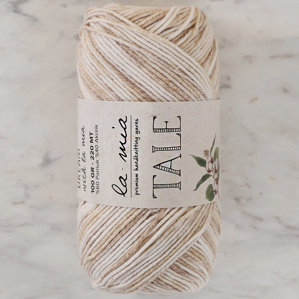 La Mia Tale Hand Knitting Yarn Variegated - LM066 - Image 3