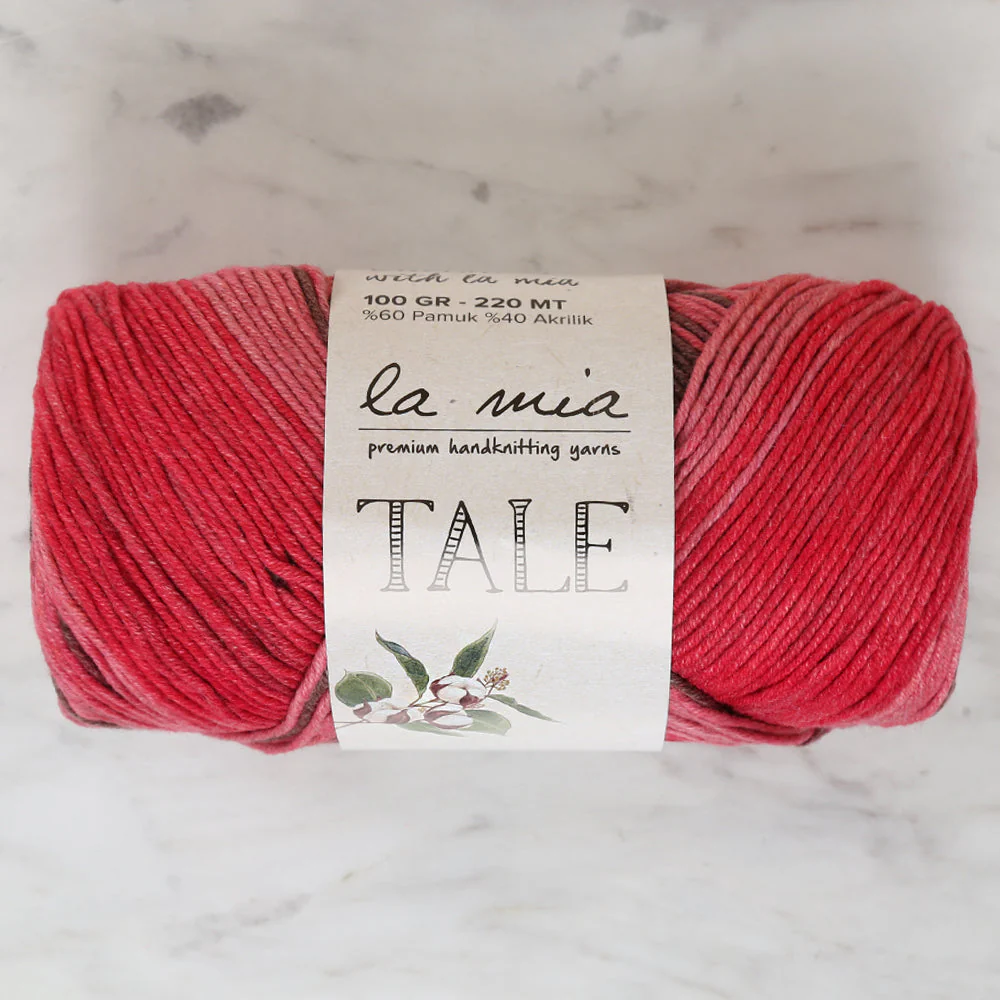 La Mia Tale Hand Knitting Yarn Variegated - LM086