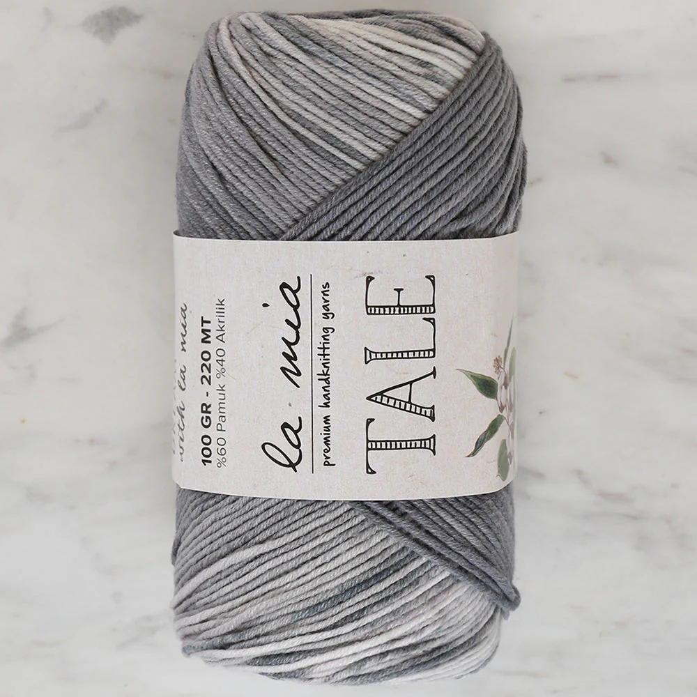 La Mia Tale Hand Knitting Yarn Variegated - LM096 - Image 3
