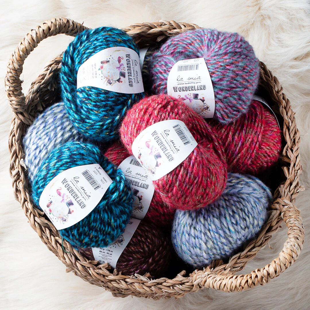 La Mia Wonderland Knitting Yarn, Variegated - LW07 - Image 3