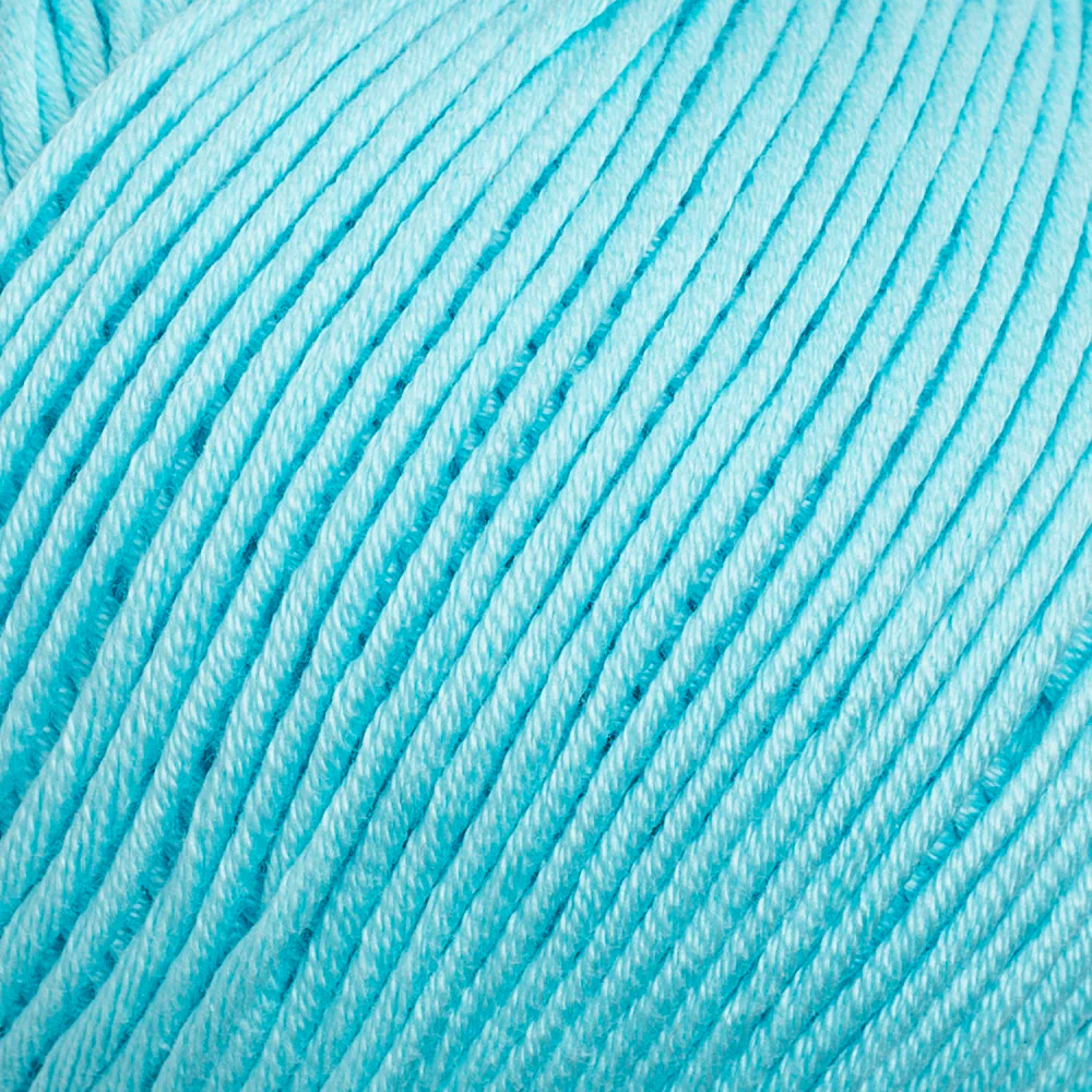 La Mia XL Mercerized Cotton Yarn, Light Blue - 123 - Image 2