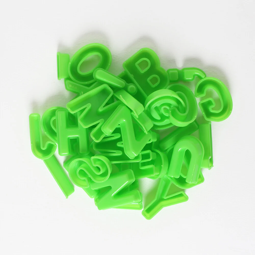 Lino 32 Pcs Kinetic Sand Mold Number Figures Set, Green- LN-005 - Image 3