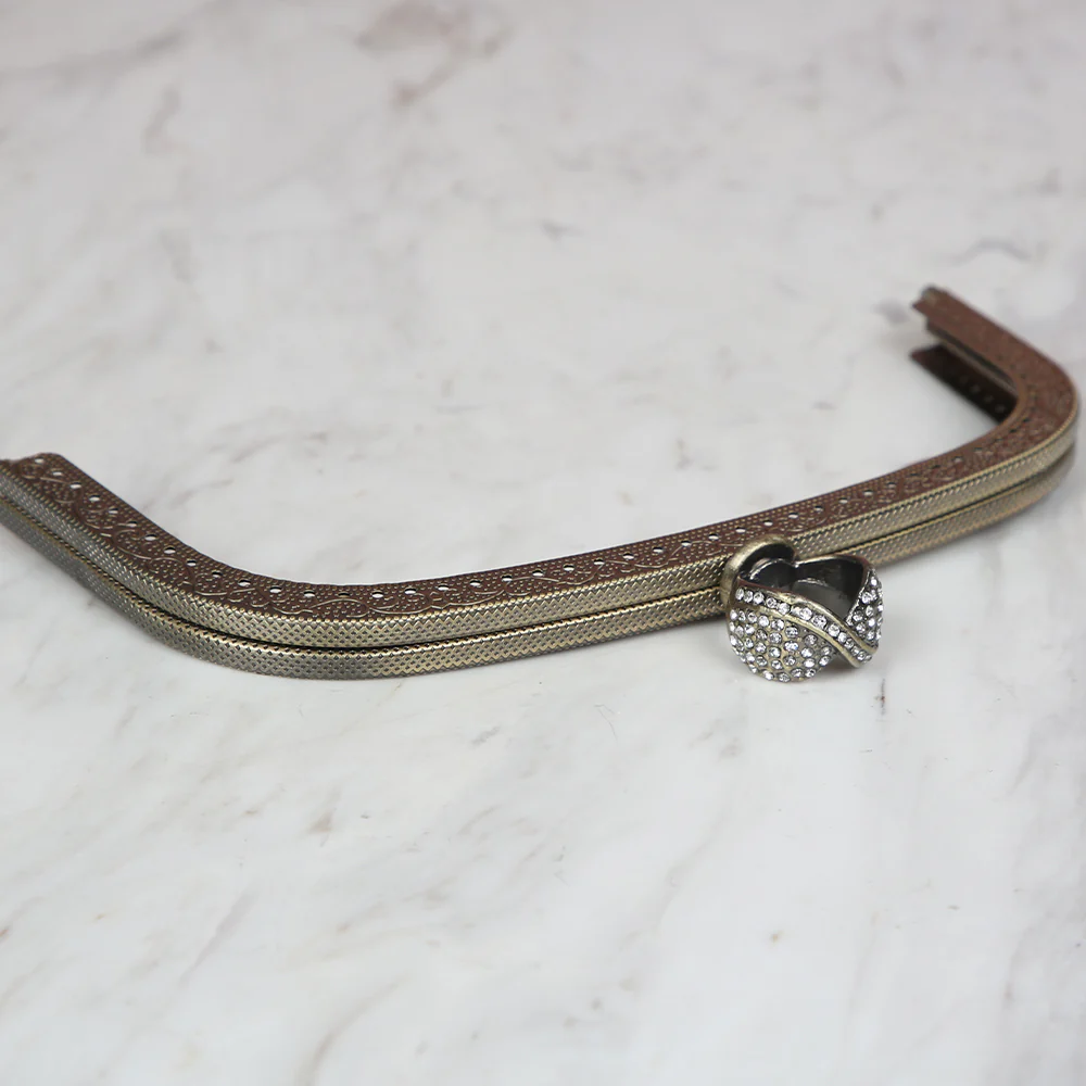 Nas Metal Bag Clip 20 cm - Oxidized Gold - Image 3