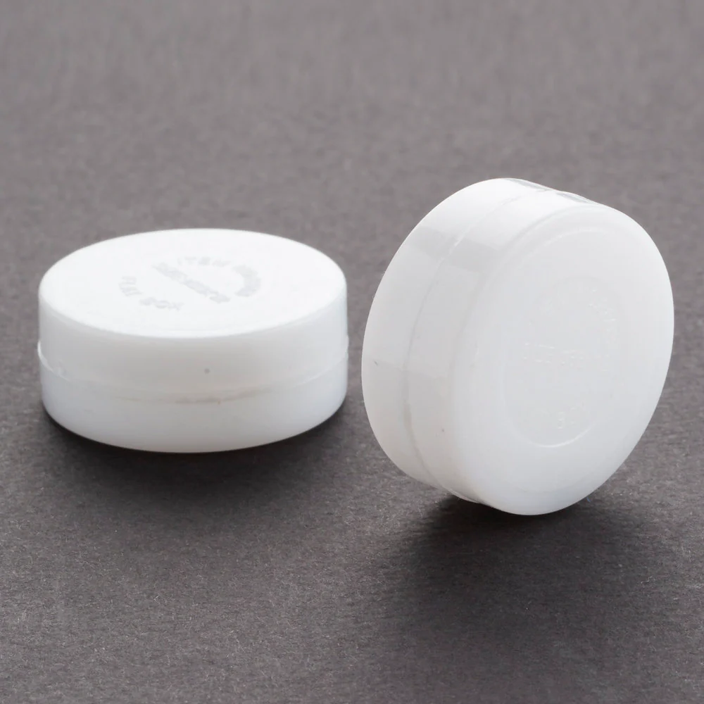 Loren 2 Pcs 3 cm Plastic Rattle Bell for Doll Making, White - Image 2