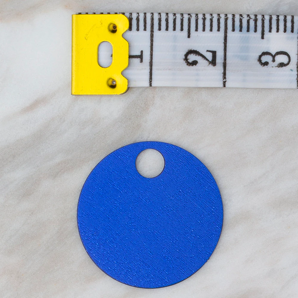 Loren 20 mm Large Sequin, Navy Blue - R-105 - Image 2