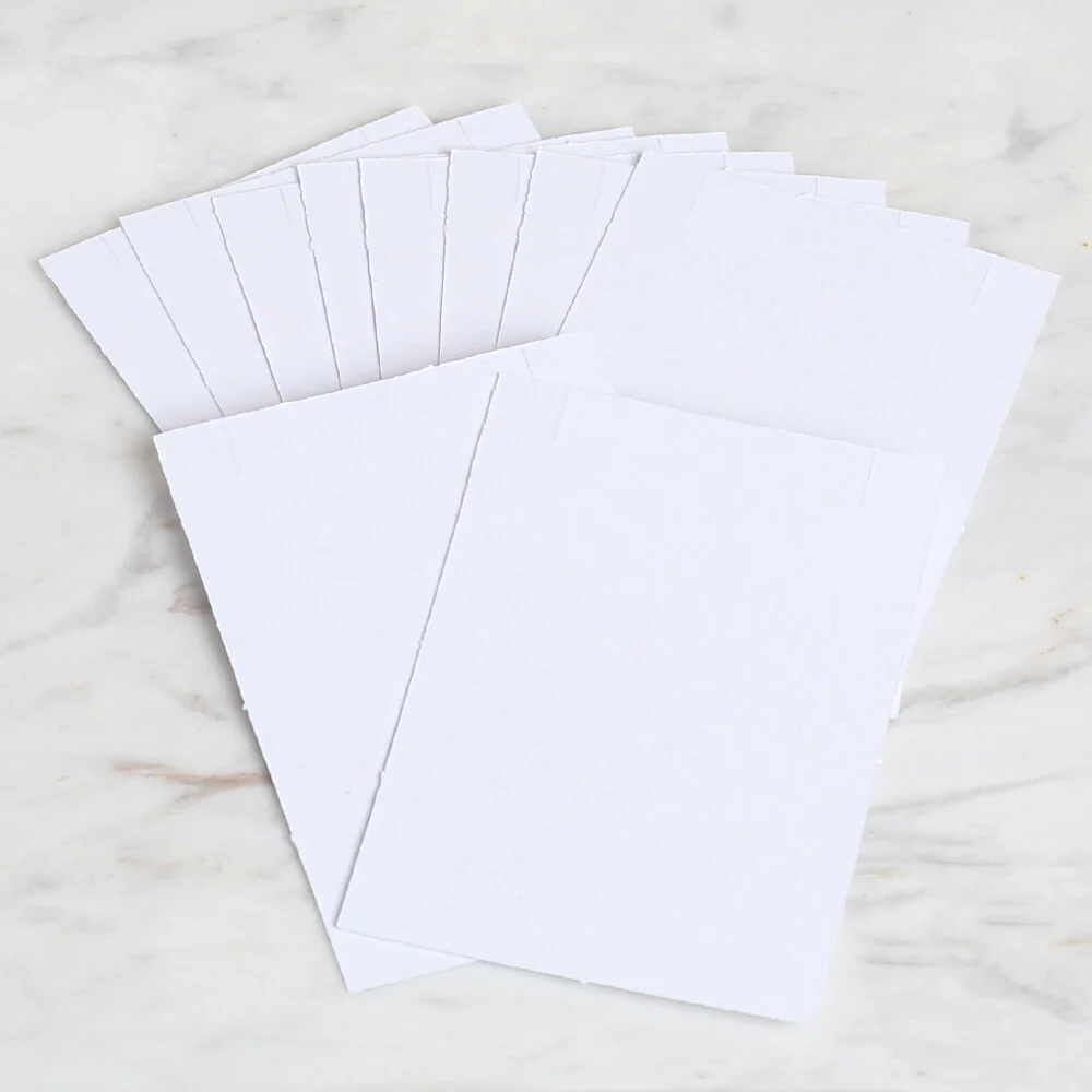 Loren 25 pcs Jewelry (Necklace) Card, White - Image 3