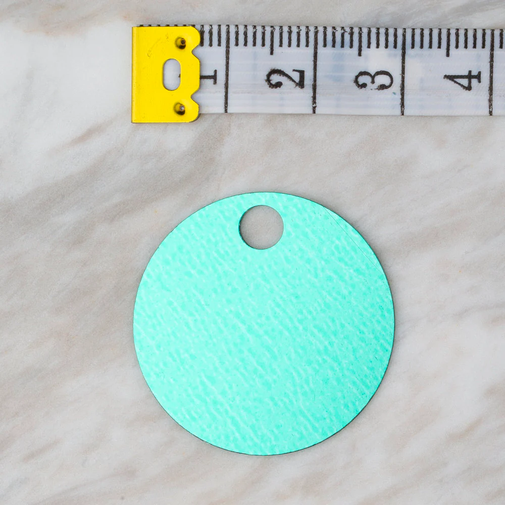 Loren 30 mm Large Sequin, Green - R-268 - Image 2