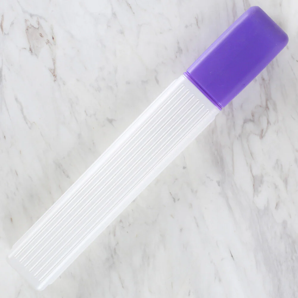 Loren 40 cm Knitting Needle Storage Case, Purple Cap