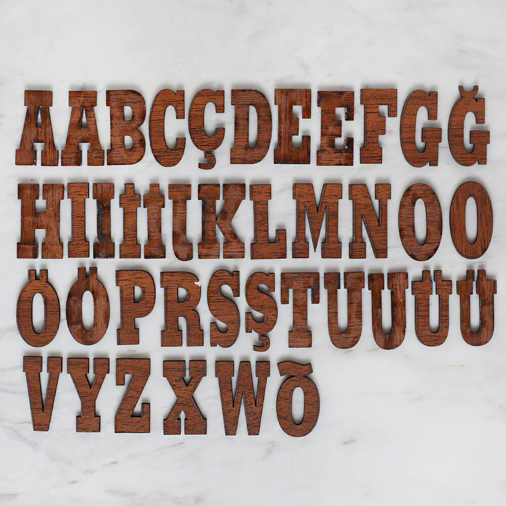 Loren 40 pcs Wooden Letter Set - Image 2