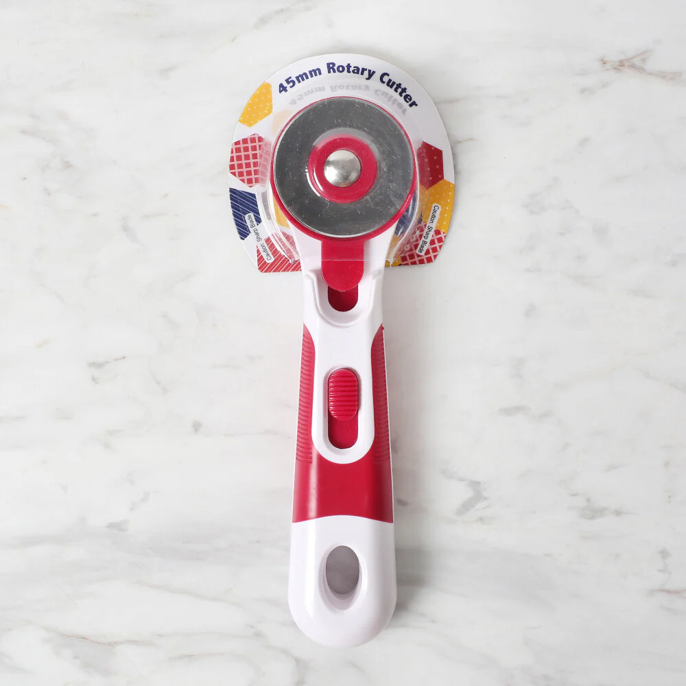 Loren 45mm Rotary Cutter, Dark Red - N4379