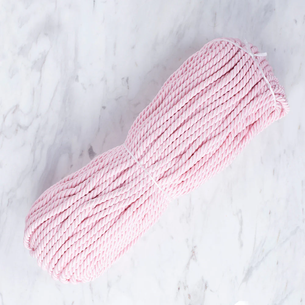 Loren 50mt Jute Cord - Light Pink