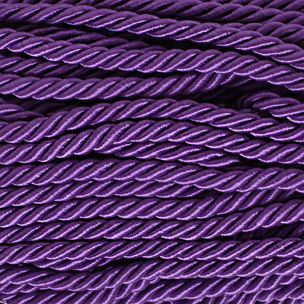 Loren 50mt Jute Cord - Purple - Image 2
