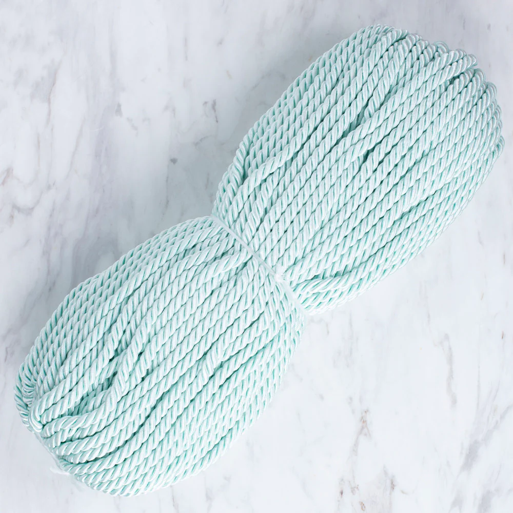 Loren 50mt Jute Cord - Mint Green
