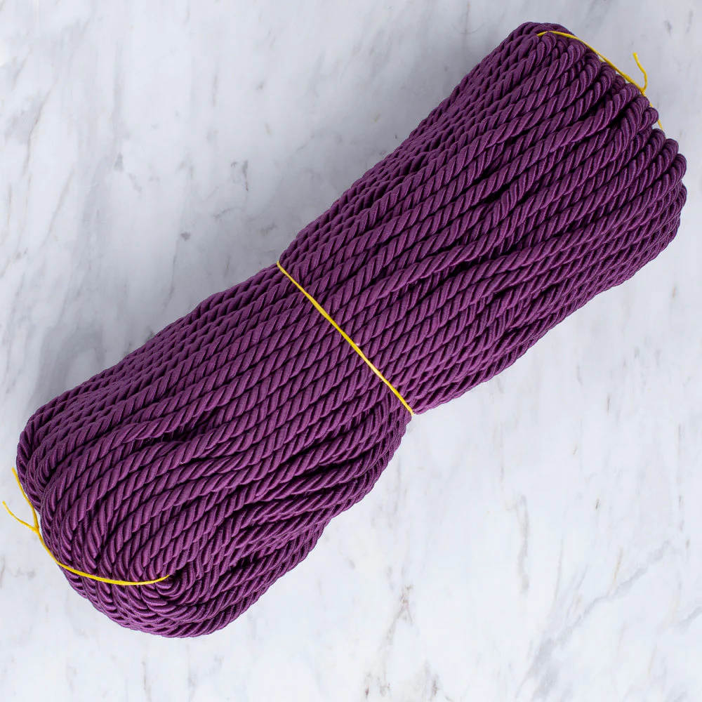 Loren 50mt Jute Cord - Purple