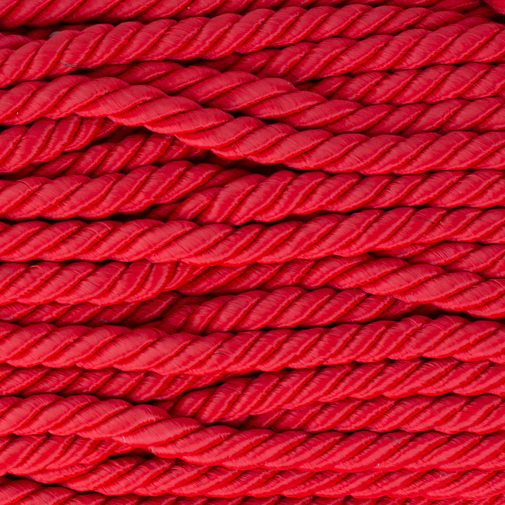 Loren 50mt Jute Cord - Red - Image 2