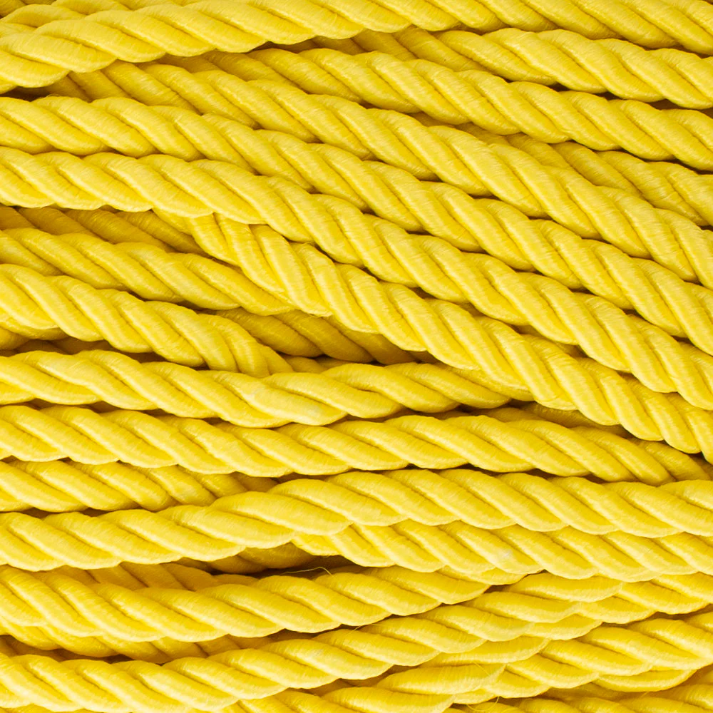 Loren 50mt Jute Cord - Yellow - Image 2