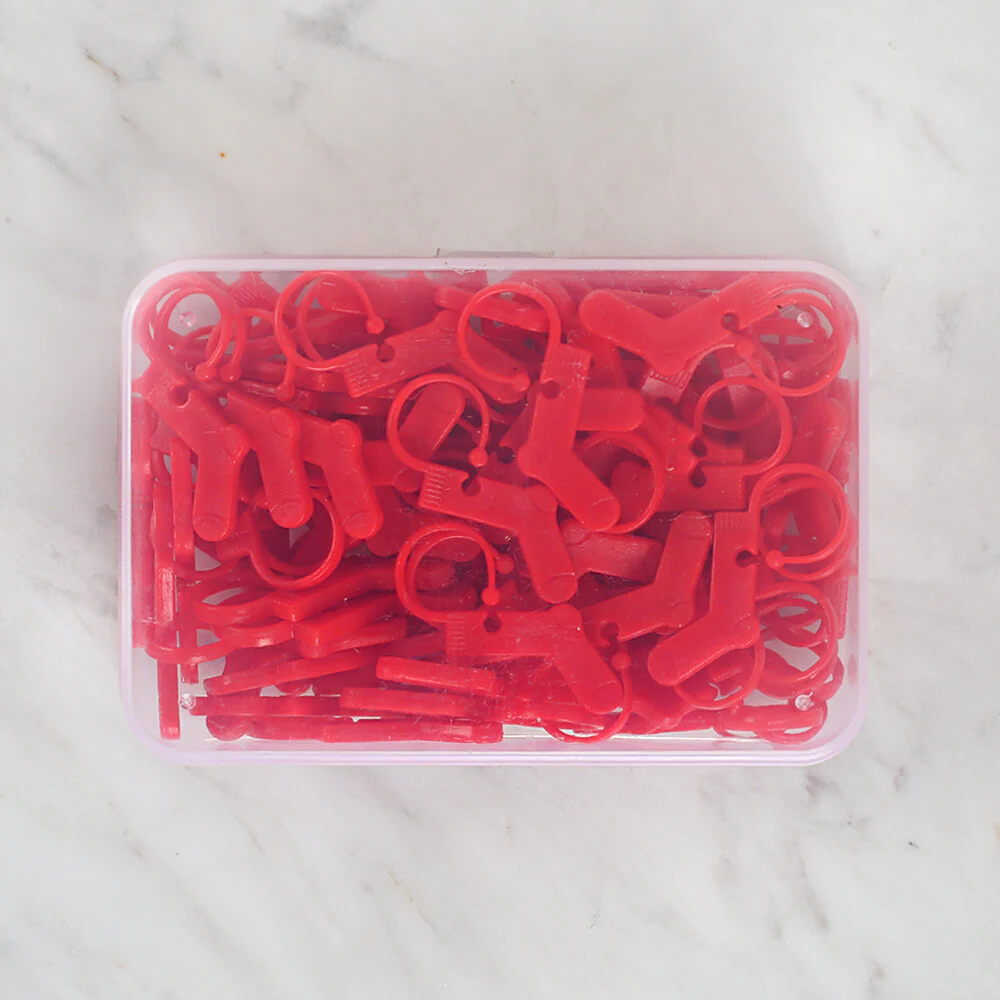 Nas 40 pcs Socks Shaped Stitch Markers - Image 4