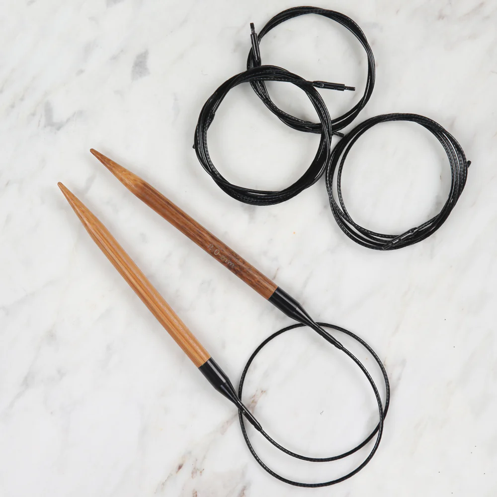 Loren Bamboo Interchangeable Circular Needle Set - Image 3