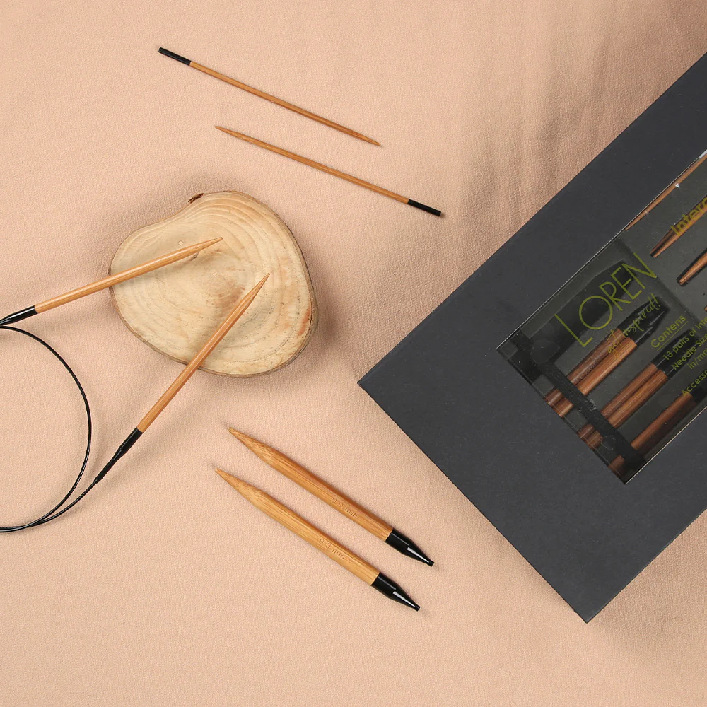 Loren Bamboo Interchangeable Circular Needle Set - Image 5