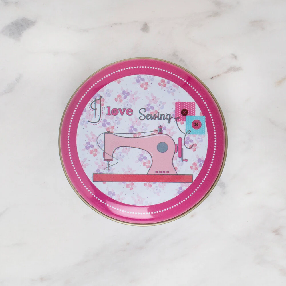 Nas Collectables Tin  Storage Box, Pink