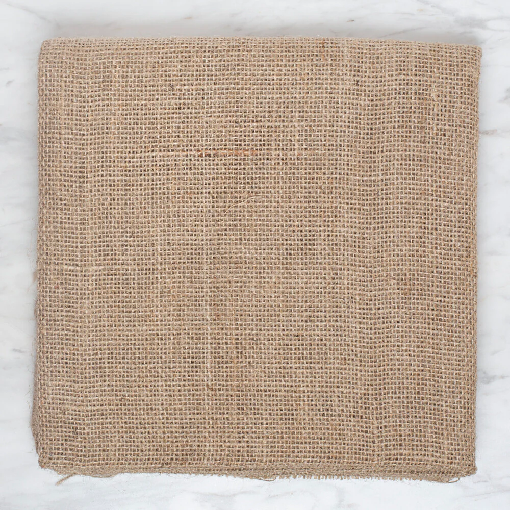 Loren Crafts 1 m Jute Fabric - Image 2