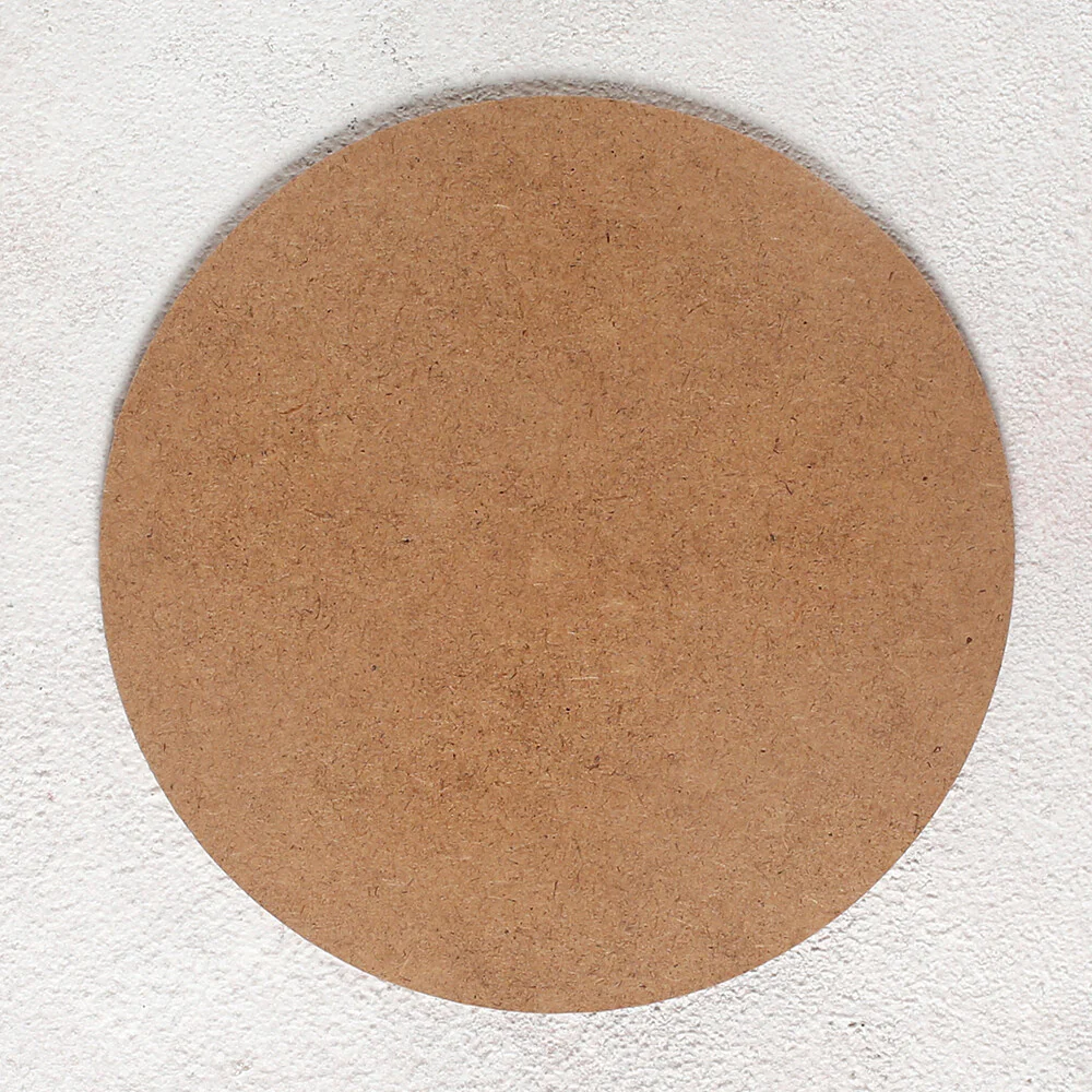 Loren Crafts 18 cm Wooden Underplate Base