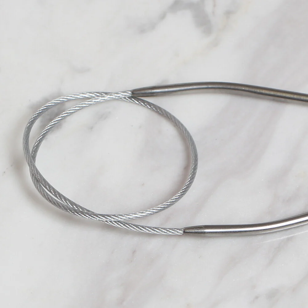 Loren Crafts 2.5mm 40 cm Steel Circular Knitting Needle - Image 2