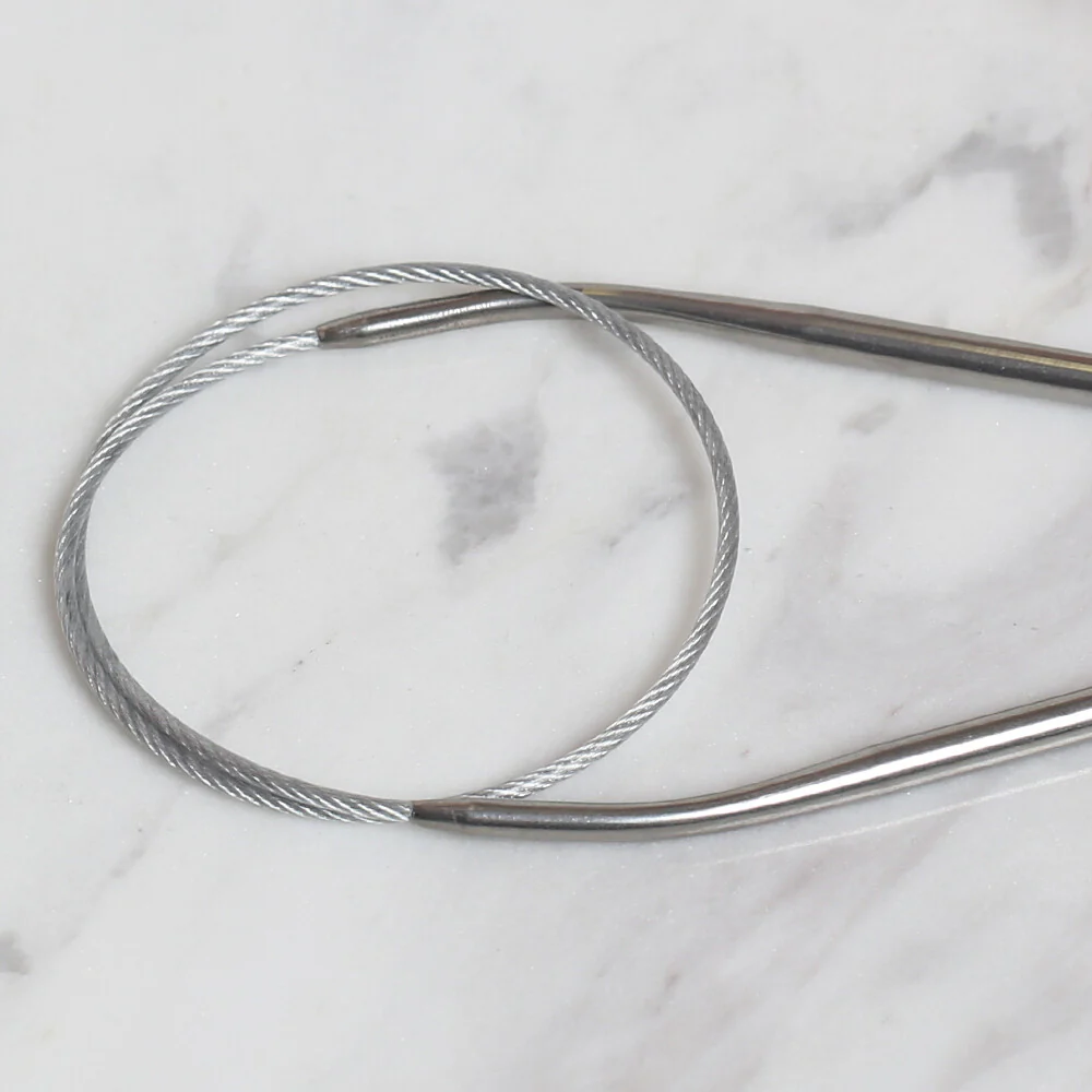 Loren Crafts 3.5mm 40 cm Steel Circular Knitting Needle - Image 2