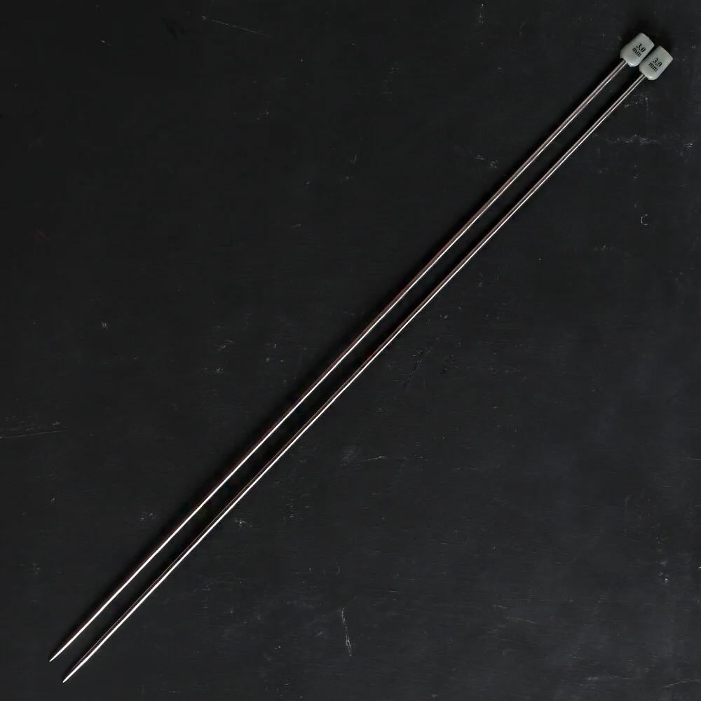 Loren Crafts 3mm 35 cm Titanium Knitting Needle