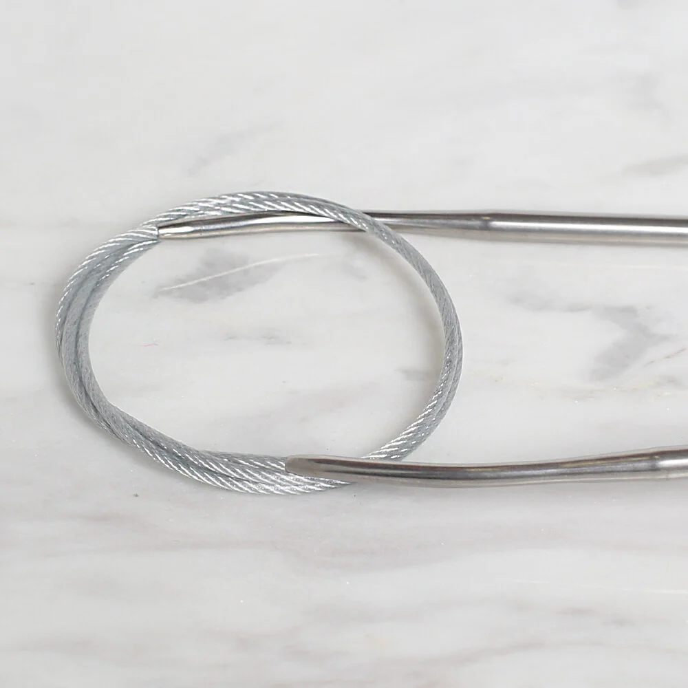 Loren Crafts 4mm 60 cm Steel Circular Knitting Needle - Image 2