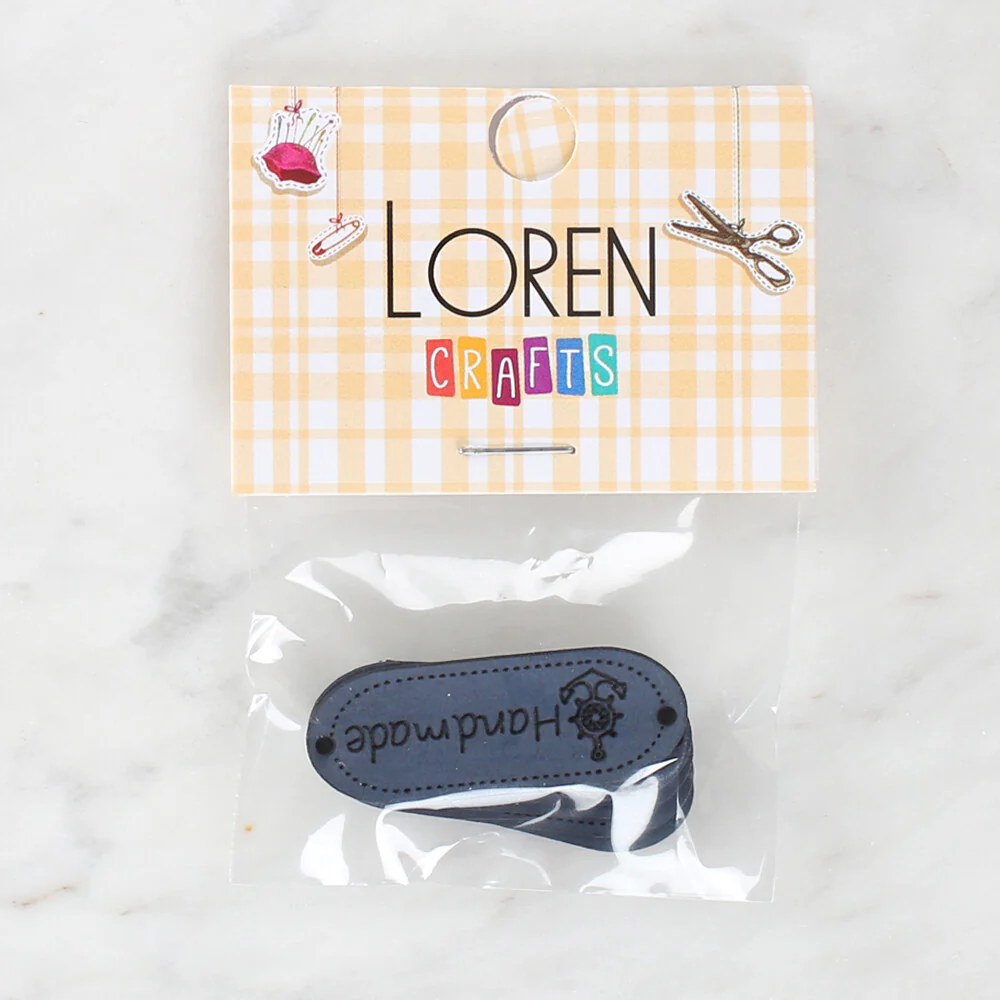 Loren Crafts 5 Pcs Handmade Leather Badge - 1591 - Image 2