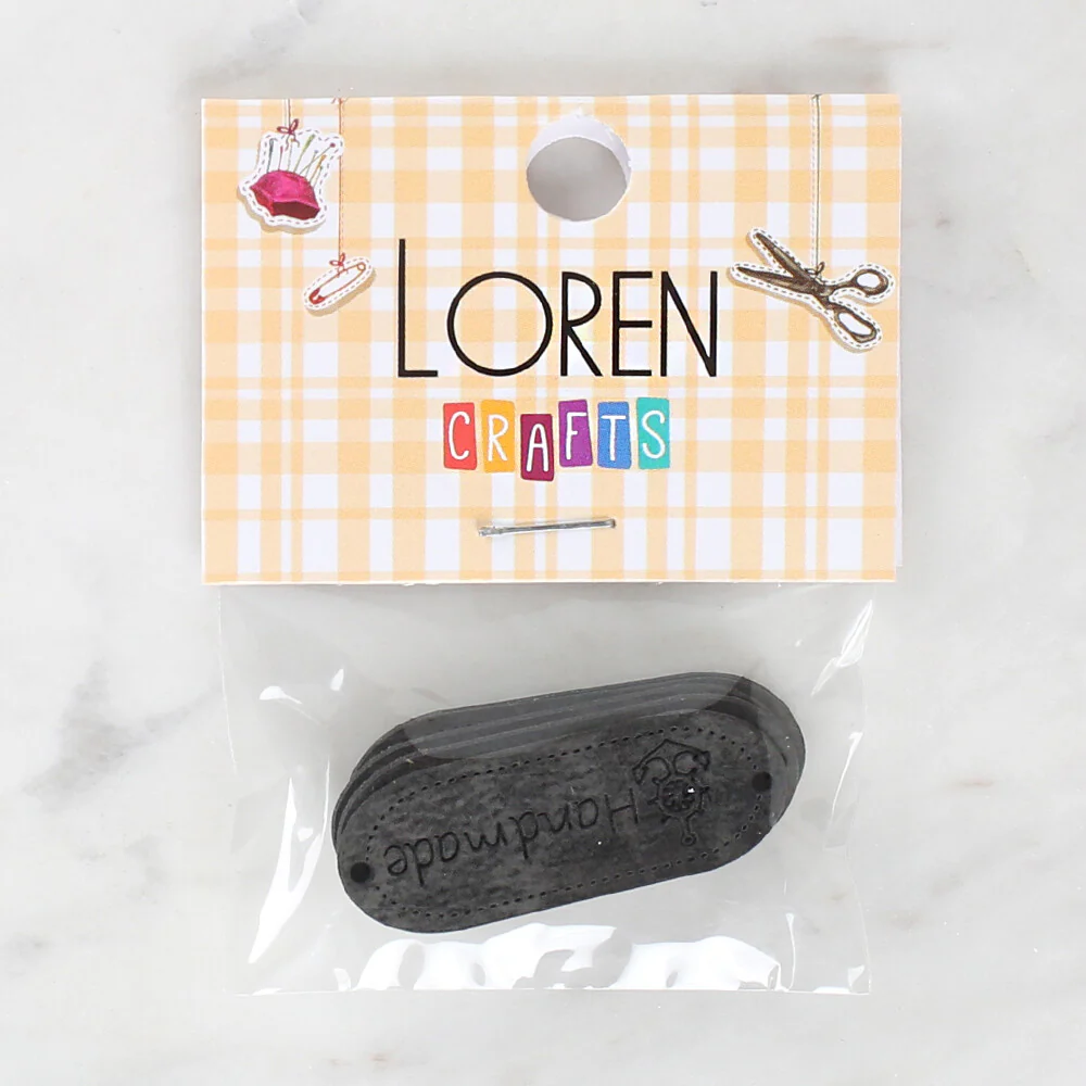 Loren Crafts 5 Pcs Handmade Leather Badge - 1593 - Image 2