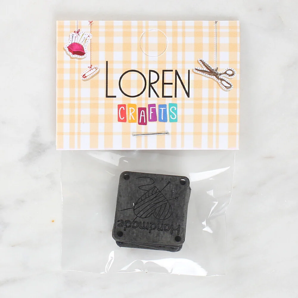 Loren Crafts 5 Pcs Handmade Leather Badge - 1597 - Image 2