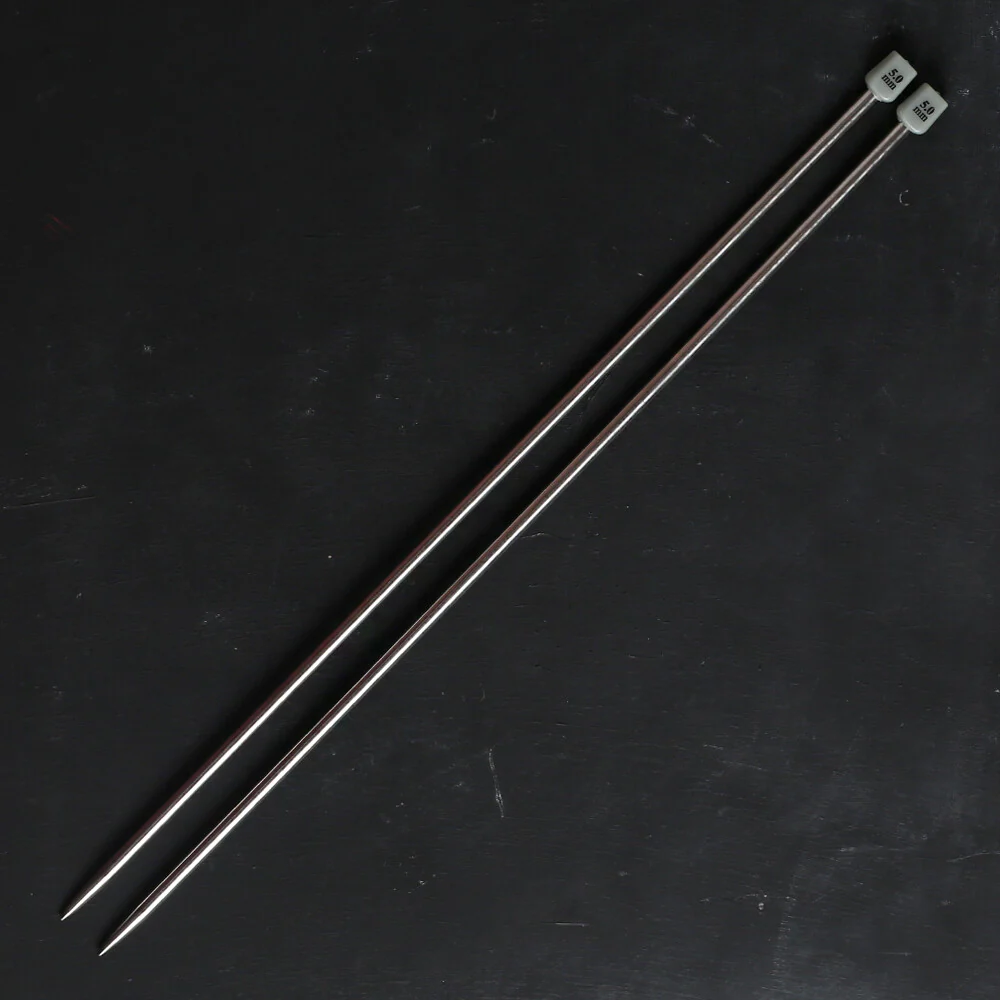 Loren Crafts 5mm 35 cm Titanium Knitting Needle