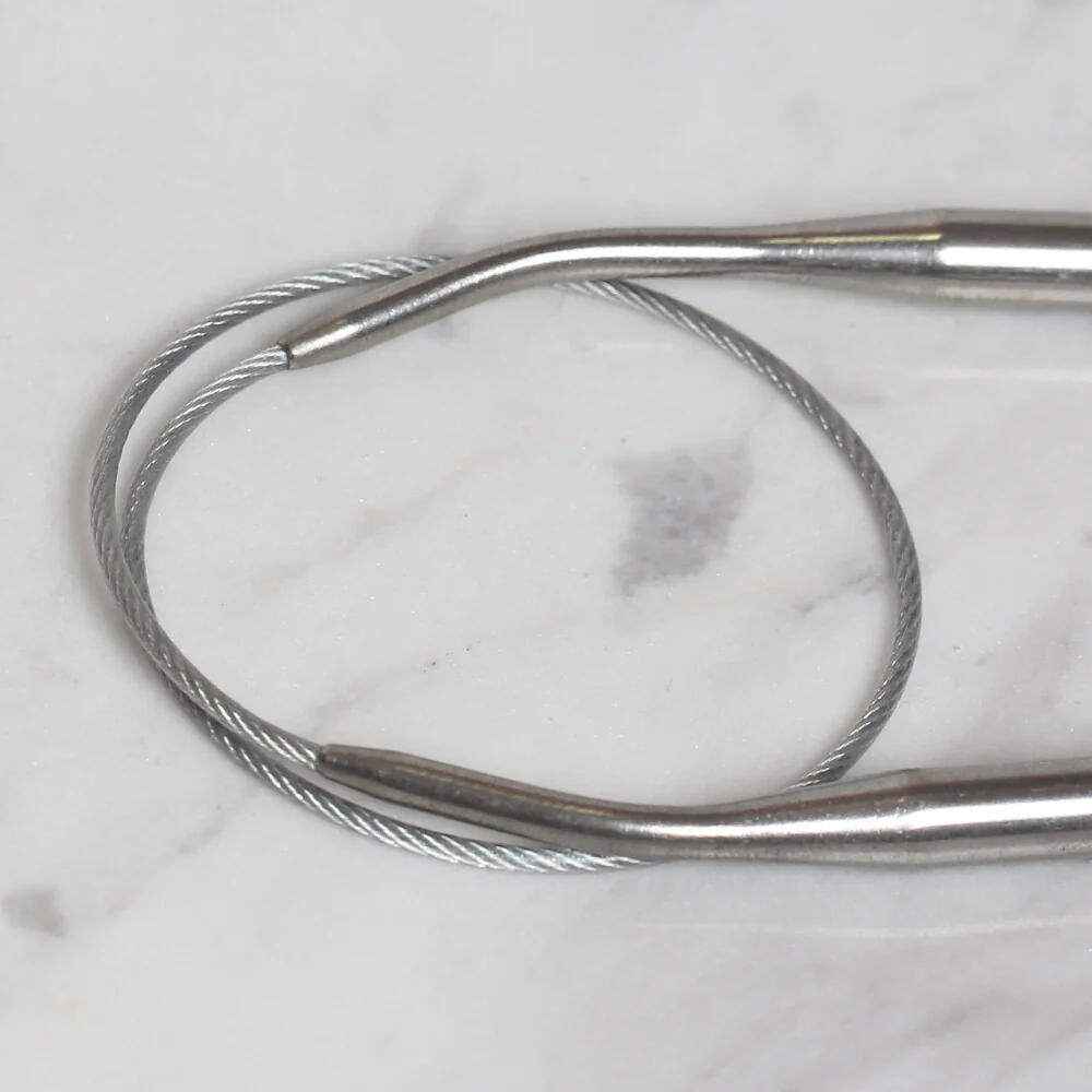 Loren Crafts 6mm 40 cm Steel Circular Knitting Needle - Image 2