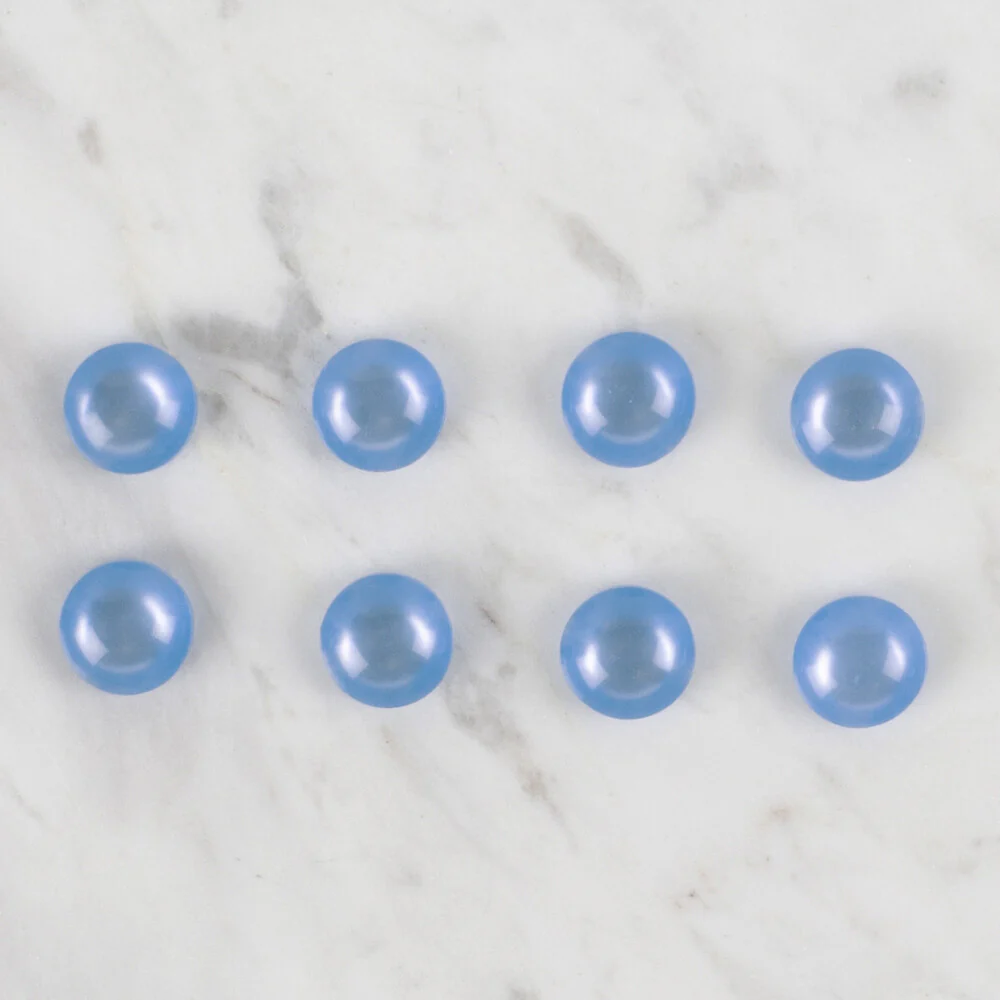 Loren Crafts 8 Pack Button, Blue - 46 - Image 2