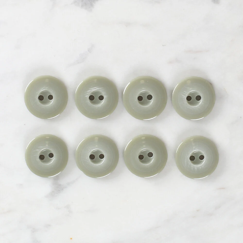 Loren Crafts 8 Pack Button, Green - 1116 - Image 2