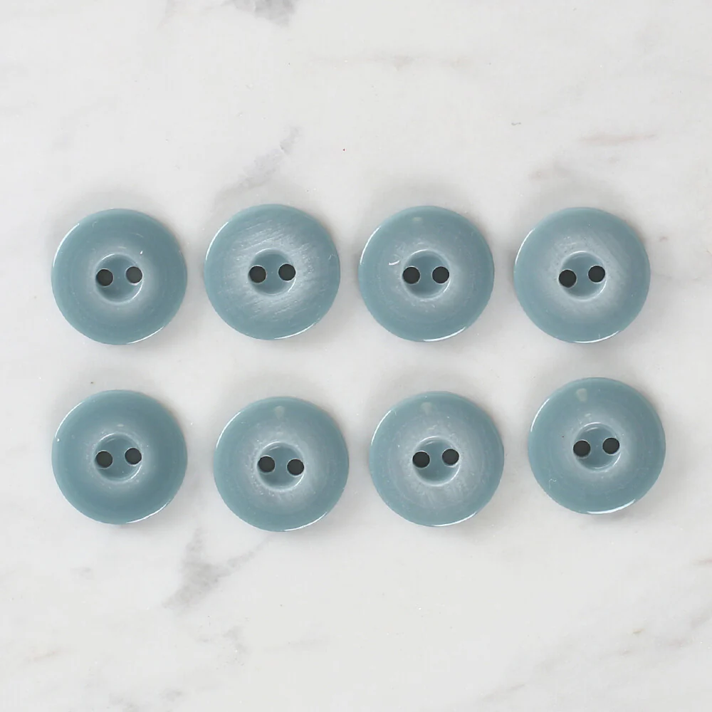 Loren Crafts 8 Pack Button, Green - 1143 - Image 2