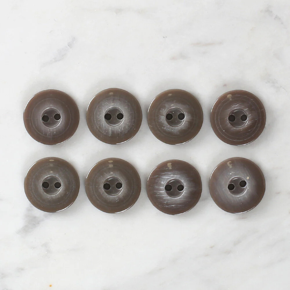 Loren Crafts 8 Pack Button, Mink - 1154 - Image 2