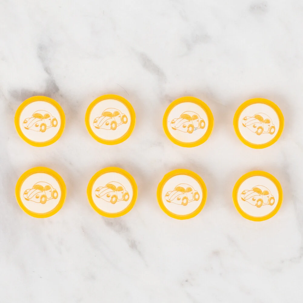 Loren Crafts 8 Pack Car Button - 399 - Image 2