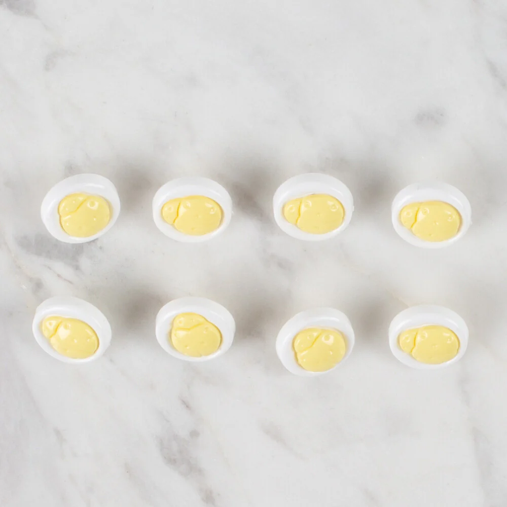 Loren Crafts 8 Pack Lady Bug Button, Yellow - 641 - Image 2