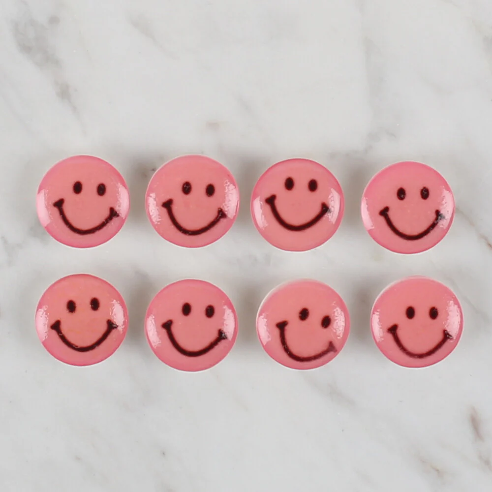 Loren Crafts 8 Pack Round Button - 716 - Image 2